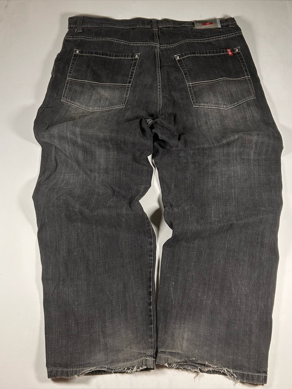 Baggy Southpole Denim Jeans RN82628 Y2K Skater Vintage 42 Fits: 44 X 33 Black